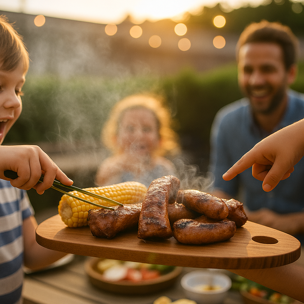 Oval Acacia Wood Platter for Serving & Gifting - 30 cm Length x 22 cm Width x 0.5 cm Height