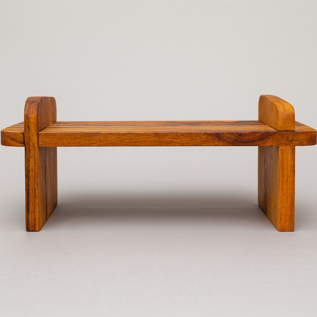 Collapsible Acacia Wood Riser – Multi-Use Platter for Kitchen & Dining
