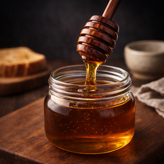 Handcrafted Acacia Wood Honey Dipper