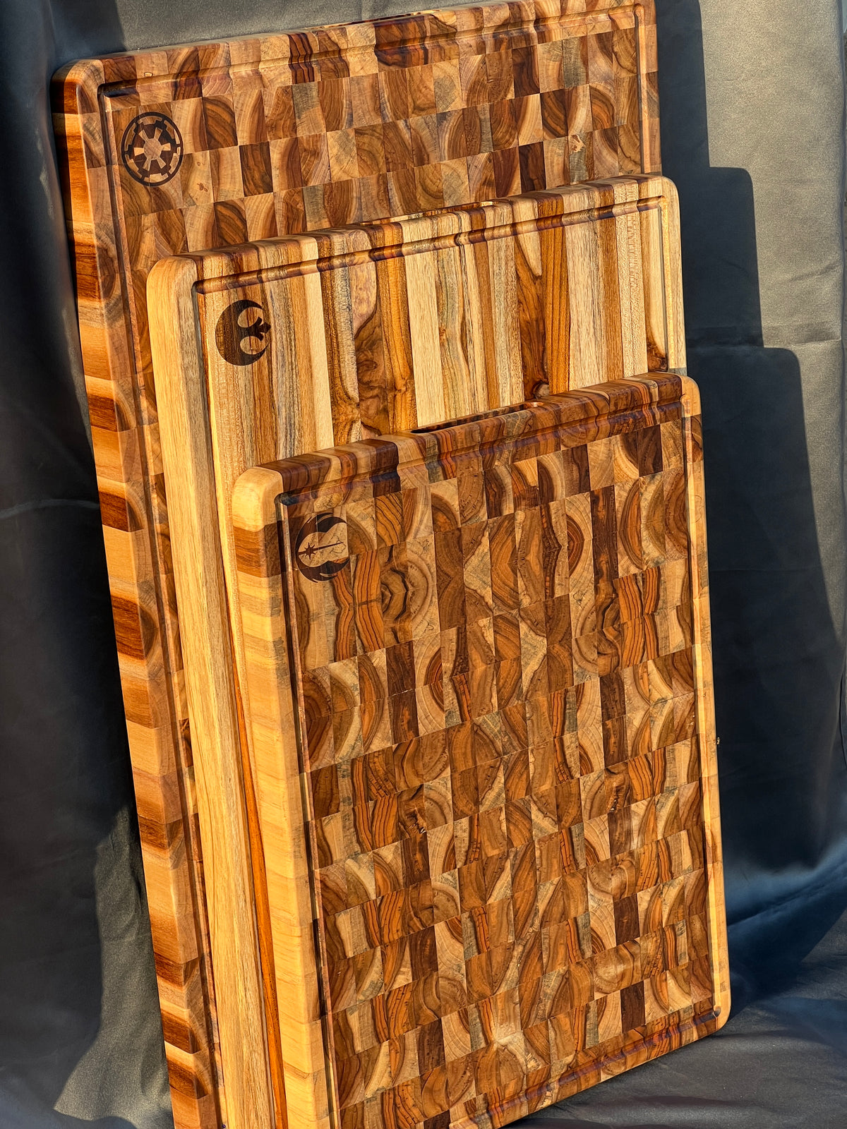 20 x 12 x 2 inch Teak End Grain Cutting Board