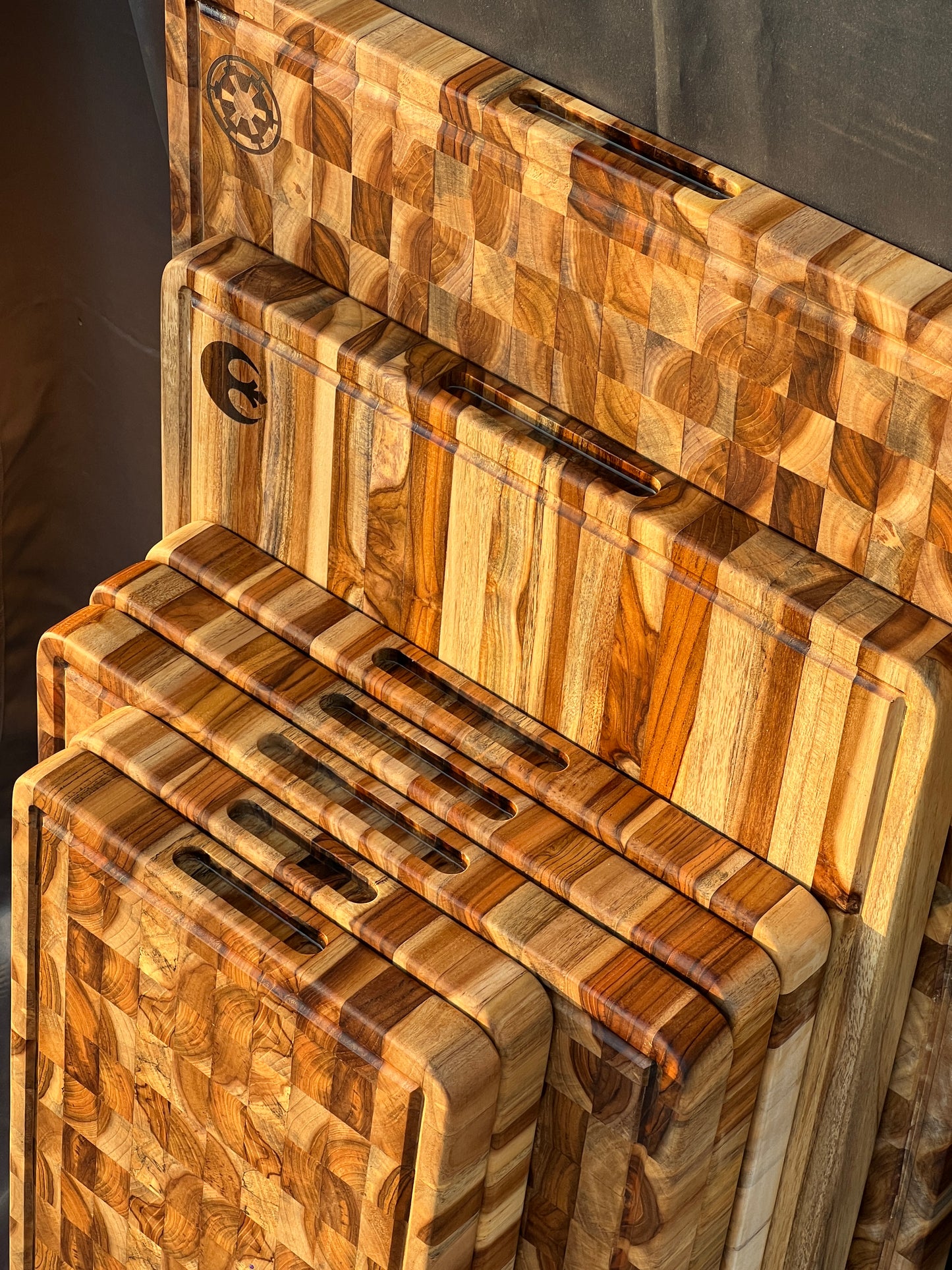 20 x 12 x 2 inch Teak End Grain Cutting Board