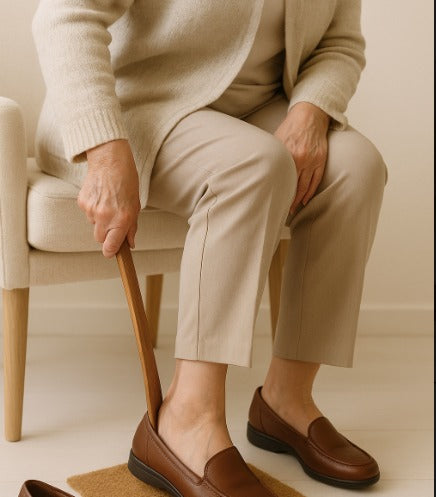 Solid Wood Long Shoehorn | Wood Chop