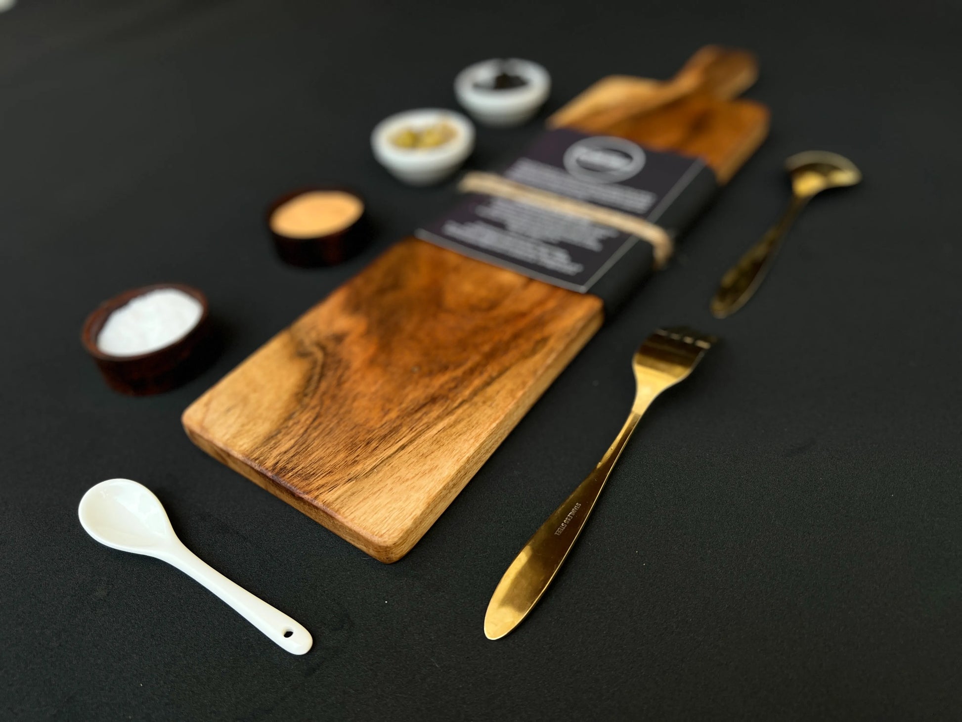 Side profile highlighting the board’s thin 0.5-inch thickness and smooth edges.