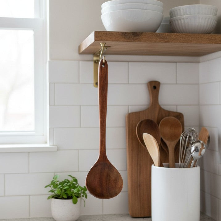 Classic Wooden Ladle -