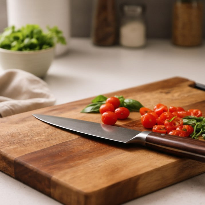 Solid Sheesham Wood Cutting Board for Daily Chopping